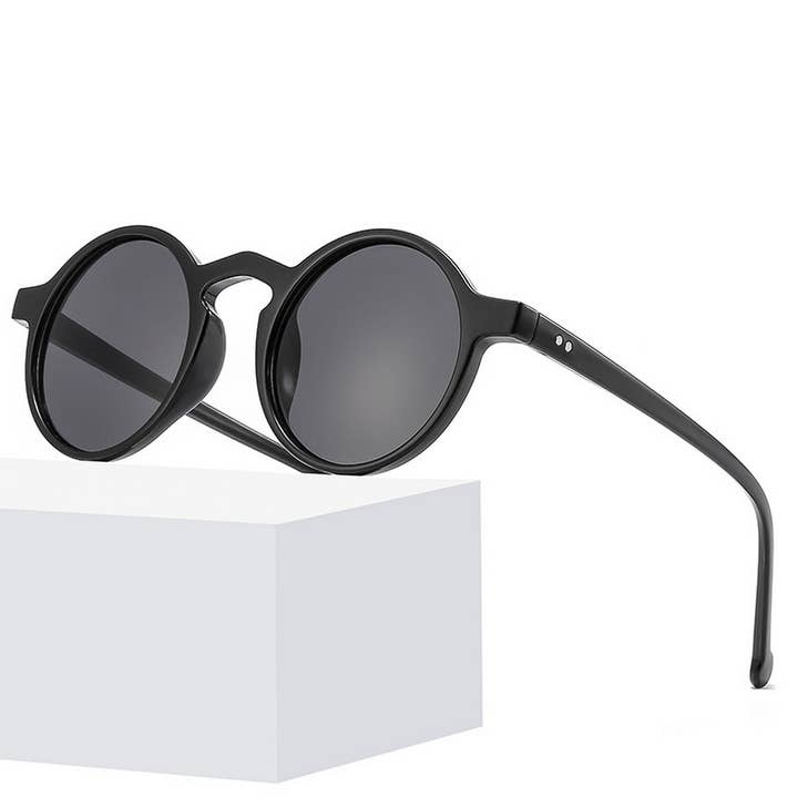 ACCITY - Wholesale Sunglasses - Unisex - ROUND FRAME TINTED LENS FASHION GLASSES UNISEX_CWASG0286