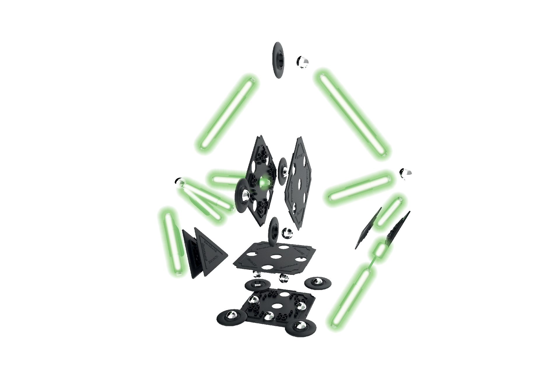 Plastwood Italia - Supermag Toys – wholesale Byggsats - Barn – SUPERMAG PROJEKT GLÖDER 45 STYCKEN2