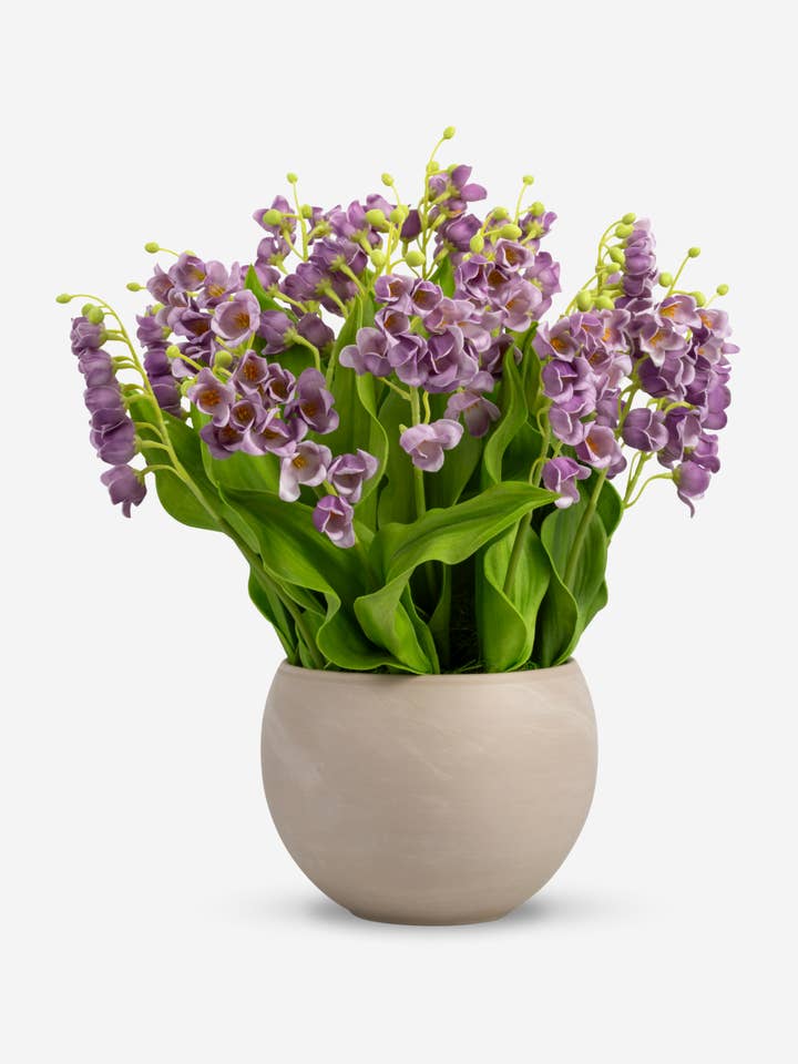 Cora RealTouch Muguet Arrangement for wholesale by CocoBella