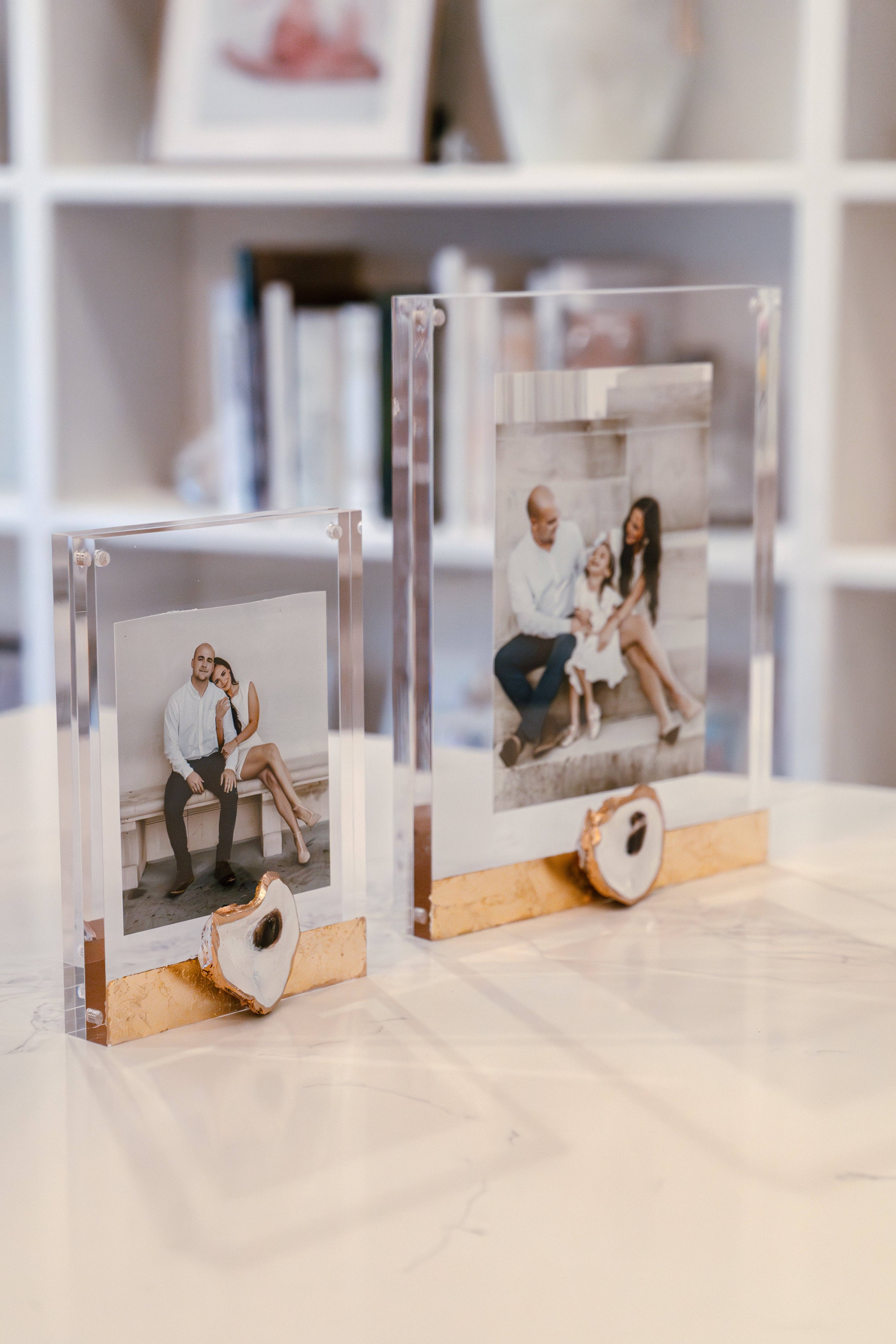 Creole Pearl Designs - Wholesale Picture Frame - Large acrylic oyster frame3