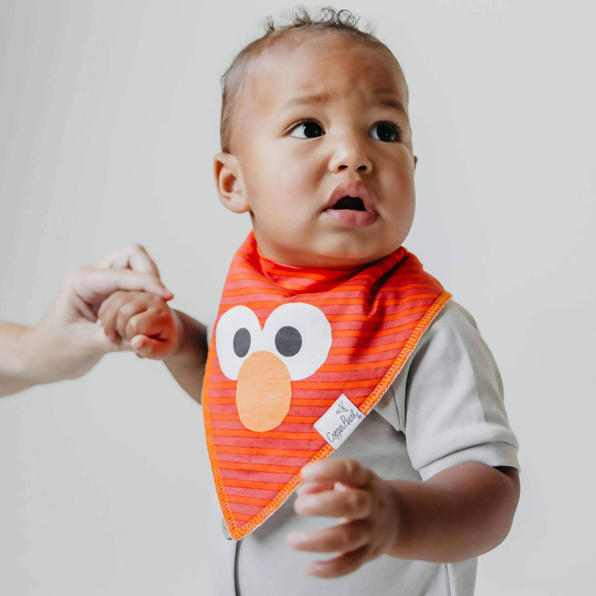 Copper Pearl - Wholesale Bandana Bib - Baby Bandana Bibs - Elmo0