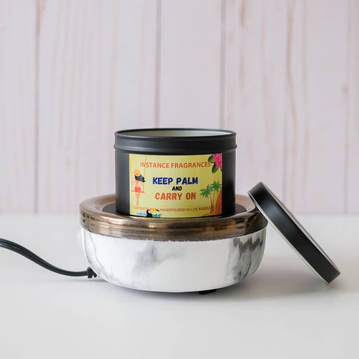 Mantenha a palma da mão e continue - vela sem pavio por atacado de Blutique Shop