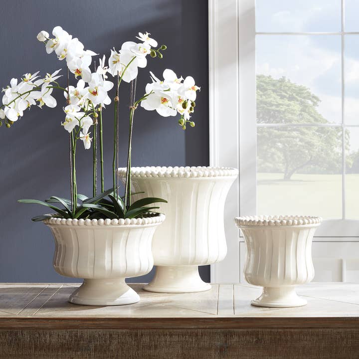 Napa Home & Garden - Wholesale Artificial Flowers - Phalaenopsis Orchid Bowl Drop-In 31.5"