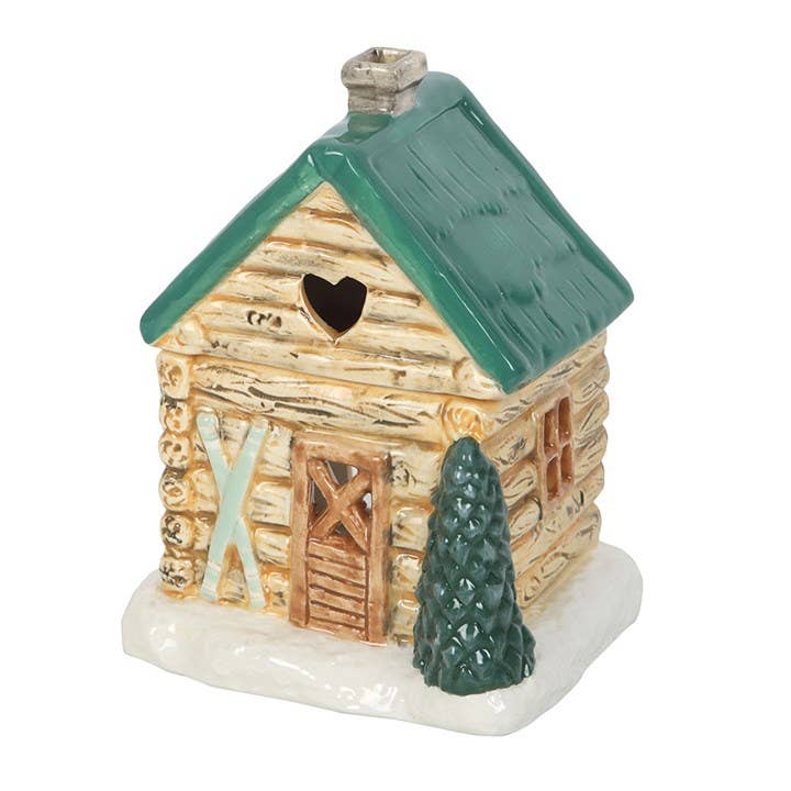 Something Different Wholesale - Wholesale Oil Warmer - Winter Cabin Ski Chalet Oil Burner1