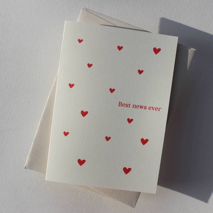 Best News Ever Card for wholesale by Twenty two east
