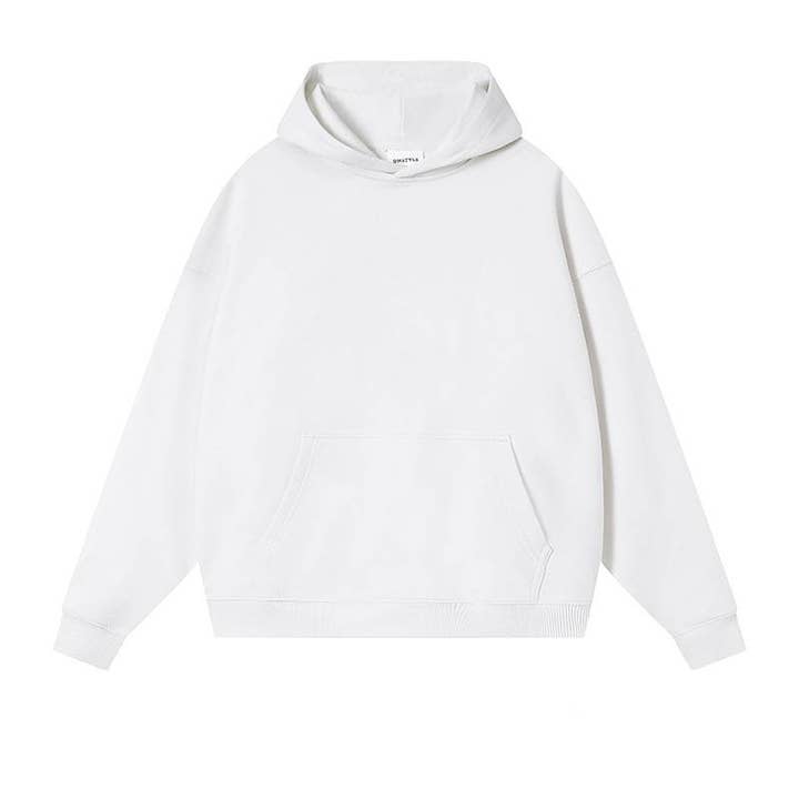 Rosa Clothing - Wholesale Hoodie - Women's - Plain basic oversized hoodie with Multi-color