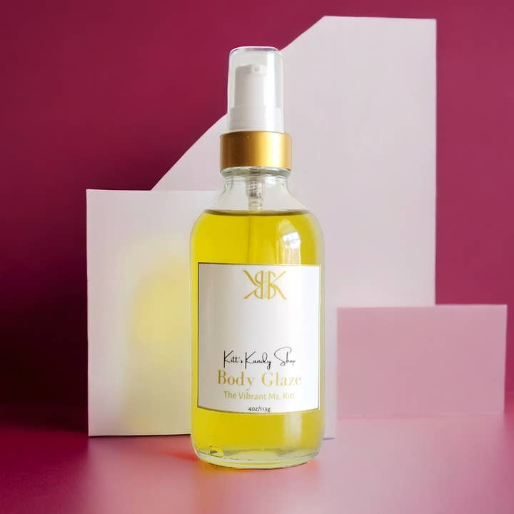 Hydrating Body Glaze with Shea Butter and Vitamin E for wholesale by Kitt's Kandy Shop