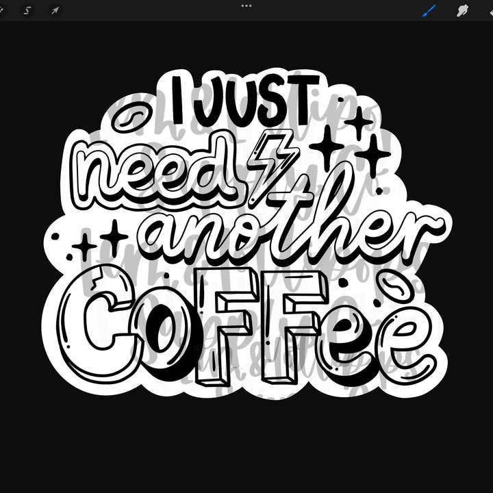 I just need another coffee sticker for wholesale by Lem&Lollipops Supply Co. LLC