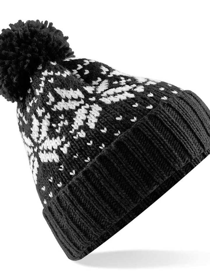 Beechfield - Fair Isle Snowstar® Beanie for wholesale by Pierre Francis