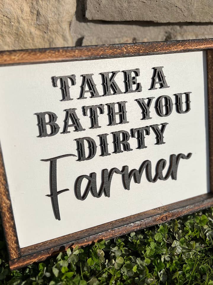 Dirty Farmer Decor for wholesale by Twisted Iron Wholesale