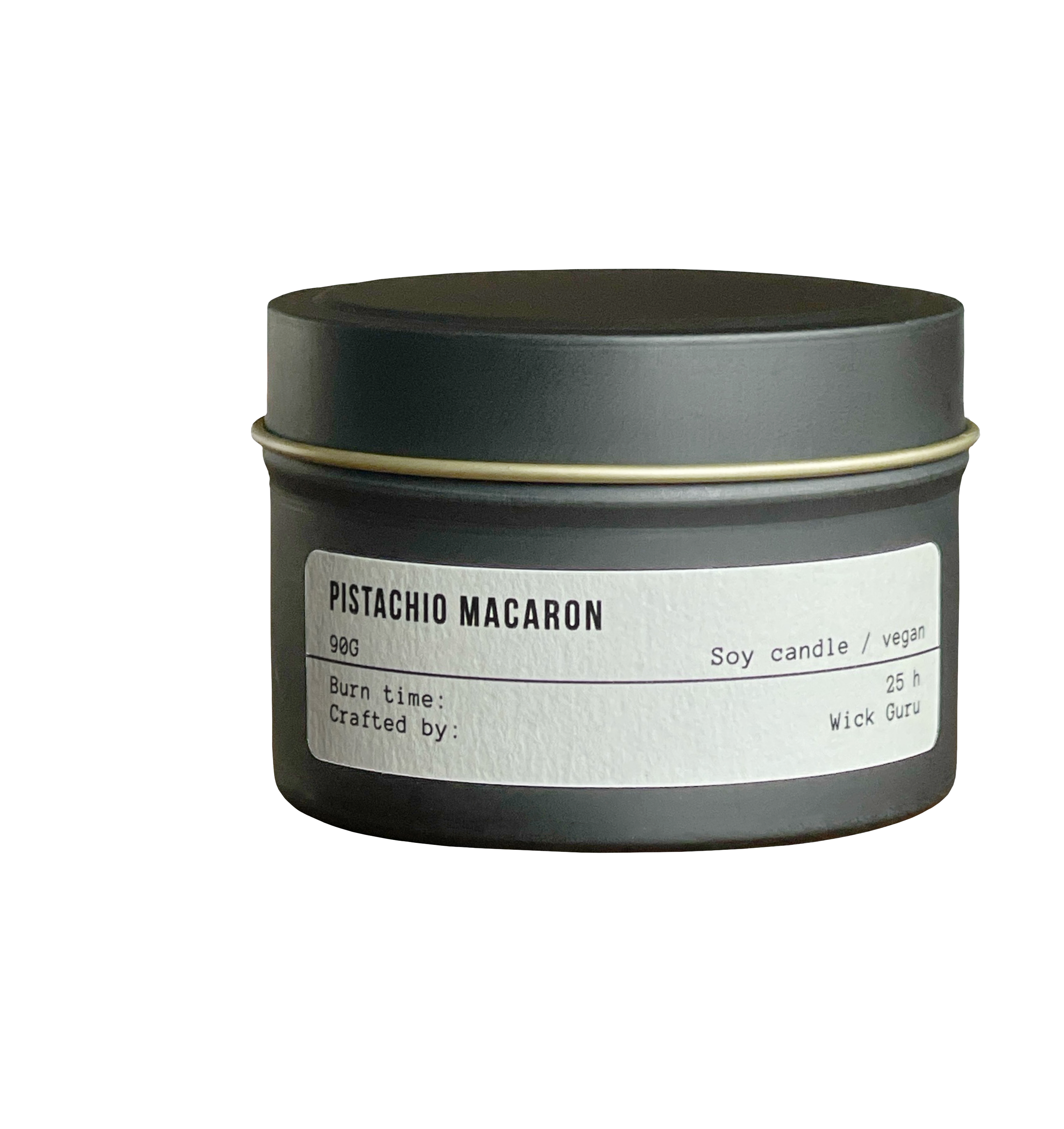 Wick Guru - Wholesale Jar/Filled Candle - Pistachio Macaron Soy Candle – Dessert Gift, Gift for Mum3