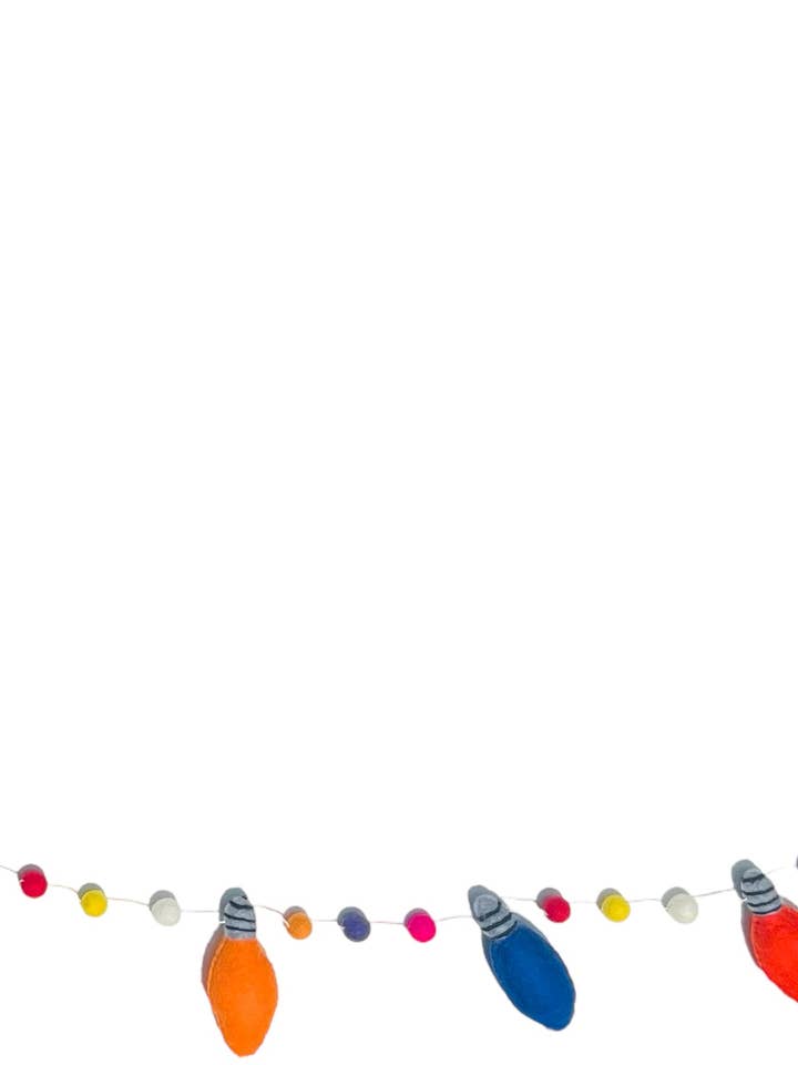 60" Multi ornament garland, FESTIVE LIGHTS for wholesale by Giftsland