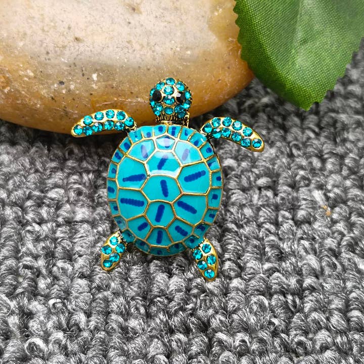 Mio Queena - Wholesale Brooch - Enamel Turtle Brooch8
