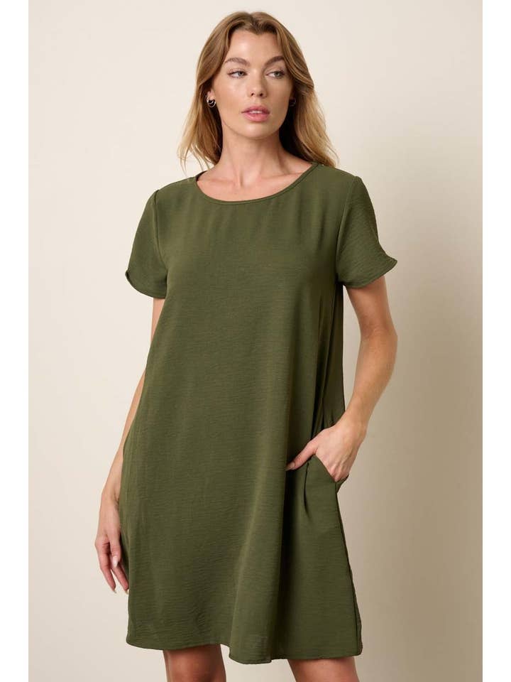 AIRFLOW SHIFTJURK MET RONDE HALS EN KORTE MOUWEN voor wholesale door mittoshop