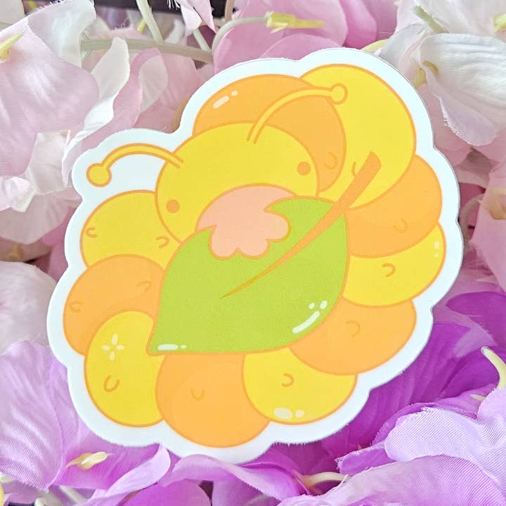 Oruga hambrienta - Pegatina de vinilo para venta al por mayor de Sugar Lich