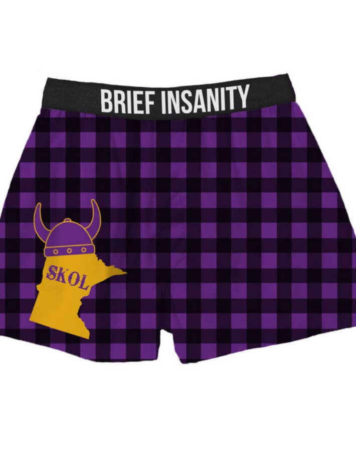 Boxershorts van SKOL voor wholesale door BRIEF INSANITY