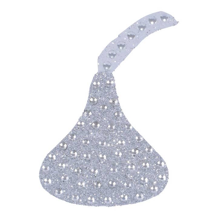 Kiss Candy 2" Rhinestone Sticker for wholesale by StickerBeans