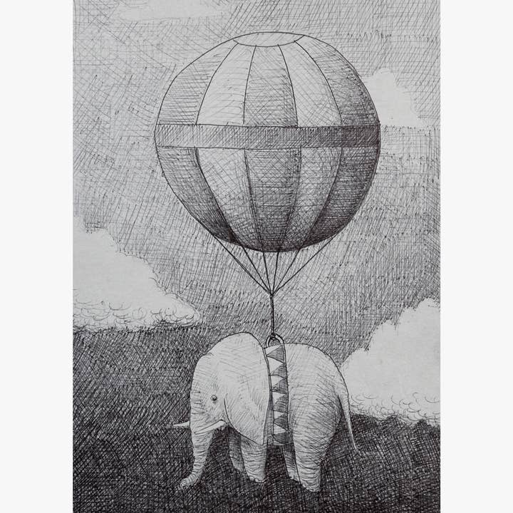 Balloon elephant for wholesale by Løfberg og Noack