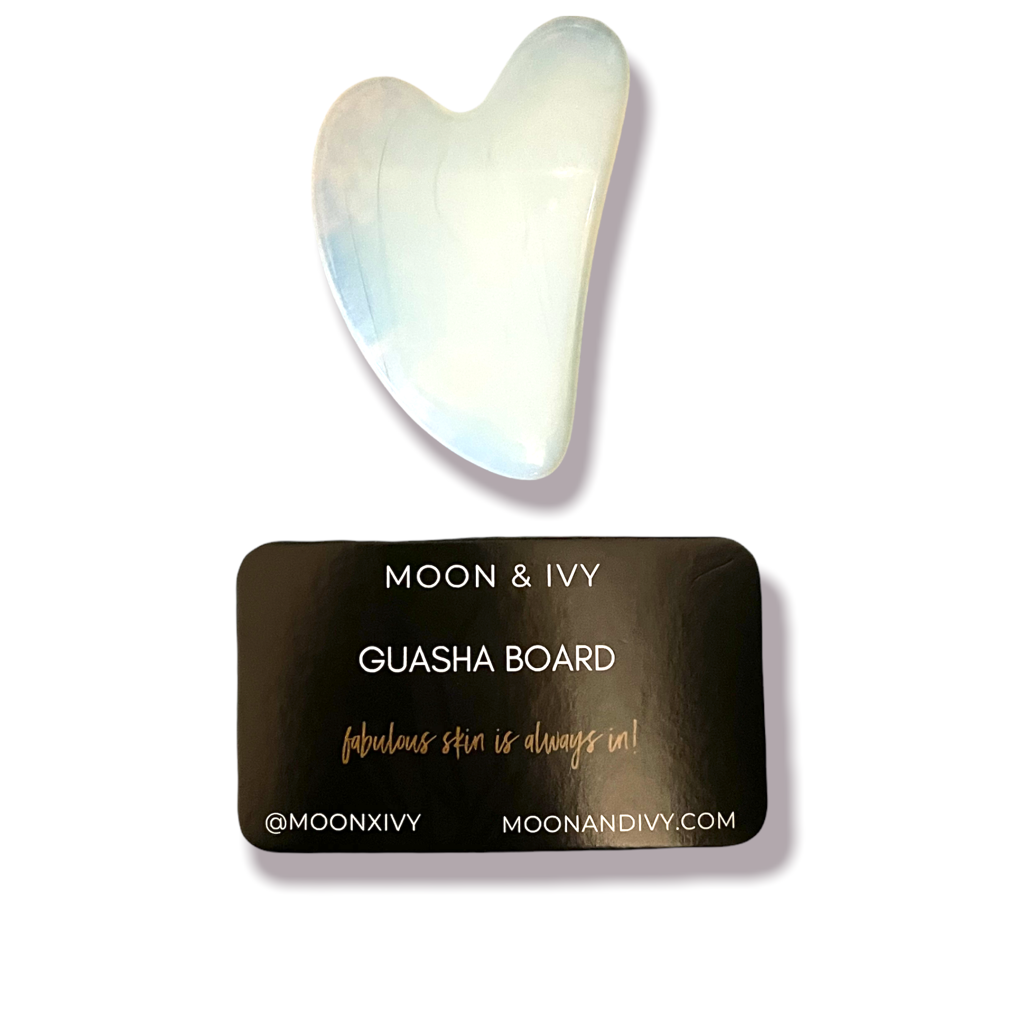 Moon & Ivy - Wholesale Gua Sha Tool - Opalite GuaSha Board3