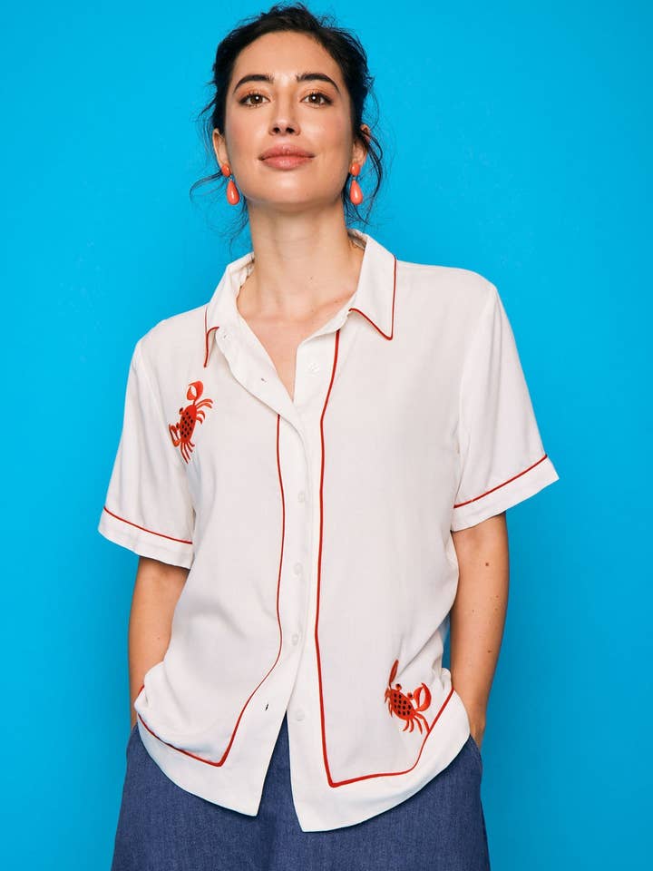 Javea White Shirt for wholesale by Smile