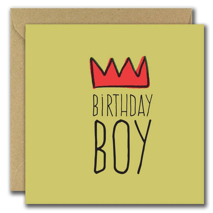 Birthday Boy for wholesale by She Designs He Prints