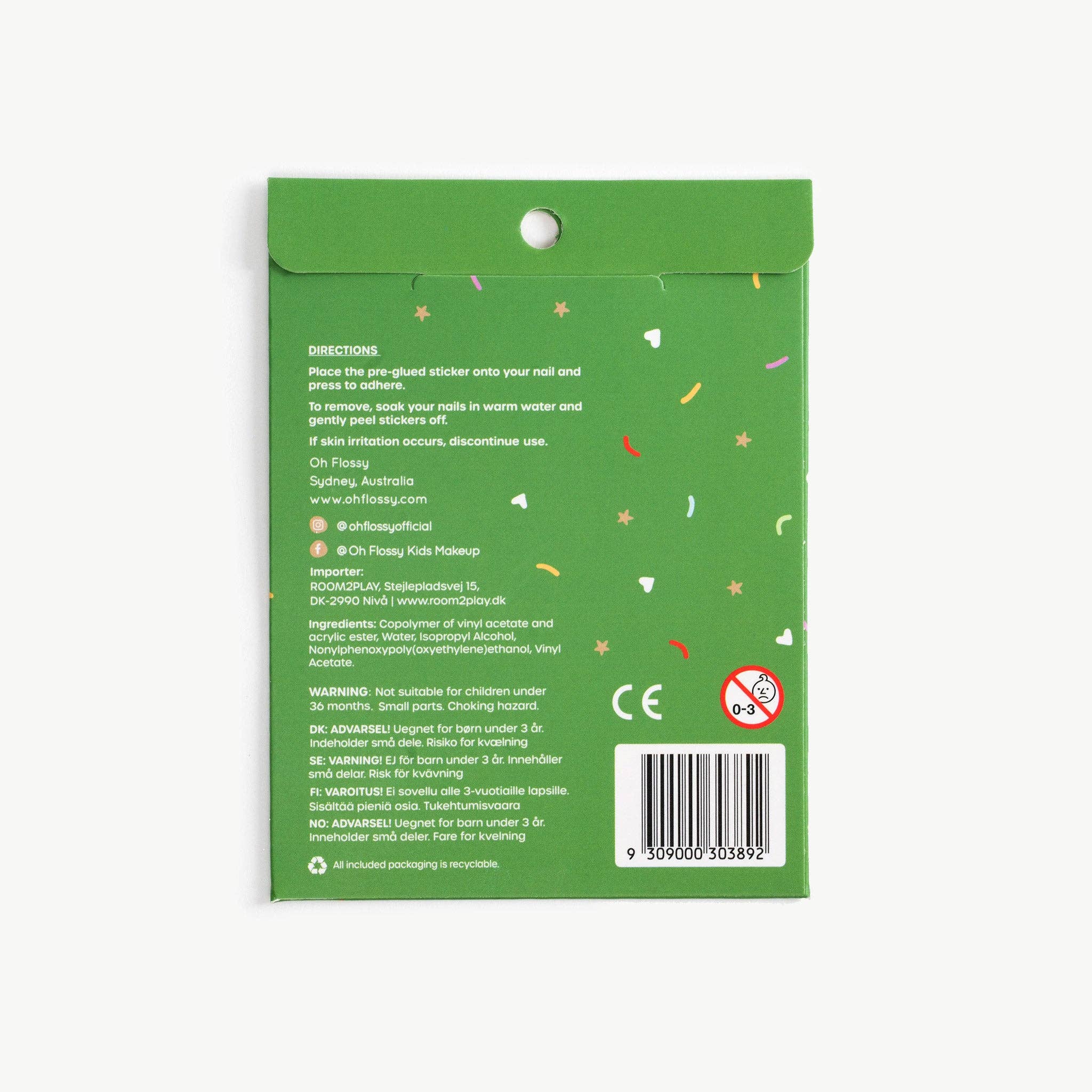 Oh Flossy - Vendita all'ingrosso Nail art/decalcomania unghie - Adesivi per unghie Oh Flossy14