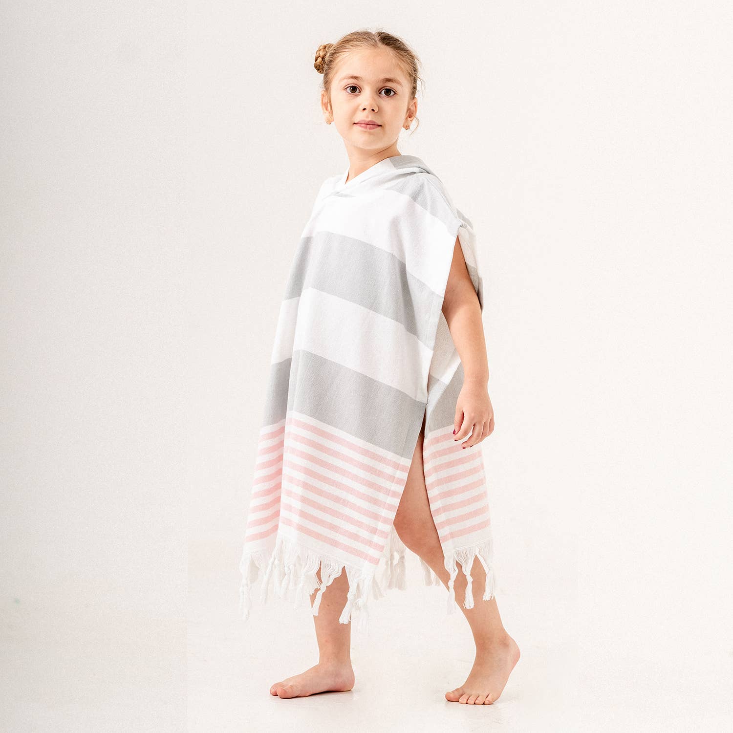Kikoya - Wholesale Poncho Towel - Kids & Baby - Hooded Poncho Surf Changing Swimming Beach Towel Terrybacked5