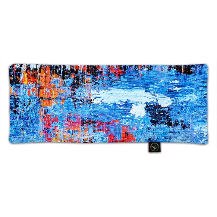 Tarwekussen/Heat Pad in Satijn - Blauw - 40x16 cm voor wholesale door VeteKuddar.online