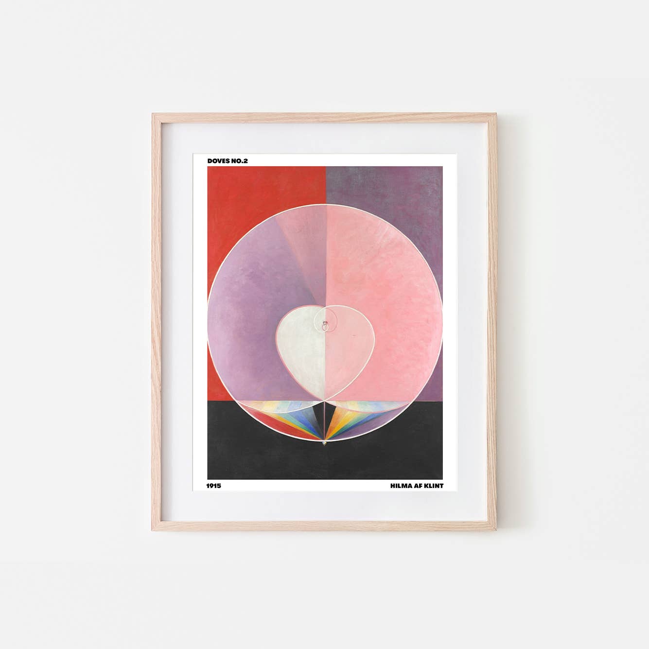 Bon Femmes - Wholesale Art Print - Doves No.2 Art Print Hilma AF Klint- The Classics