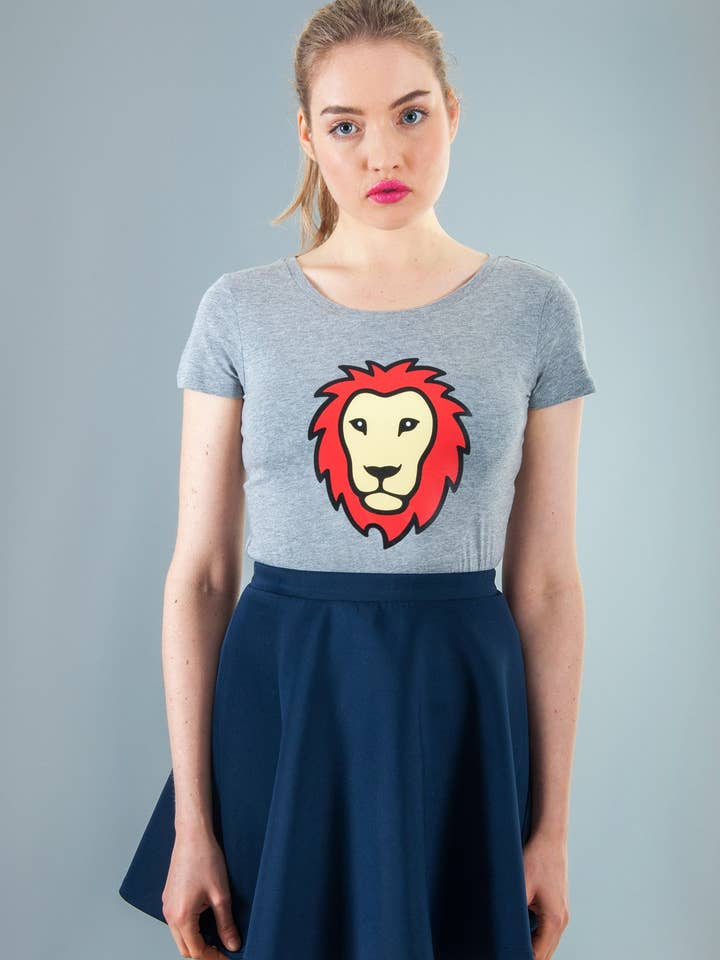 Lion T-Shirt for wholesale by Clumsy Hooves