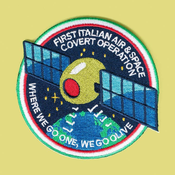 First Italian Air & Space Covert Operation Patch - Iron-on for wholesale by Dissent Pins