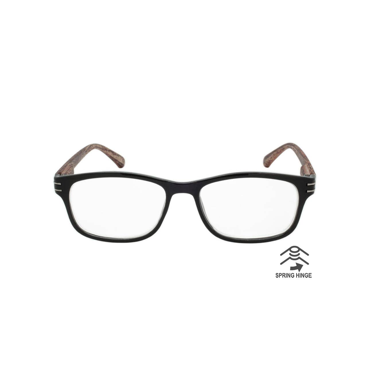 Shark Eyes, Inc - Wholesale Eyeglasses - Unisex - Reading Glasses Mens Womens Unisex 24 PC Counter Wood Tone1