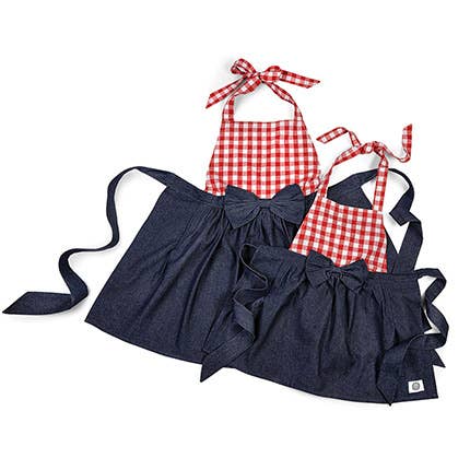 IN MY HOME MOM/DAUGHTER APRONS SET IN THE BOX for wholesale by BSC Spa