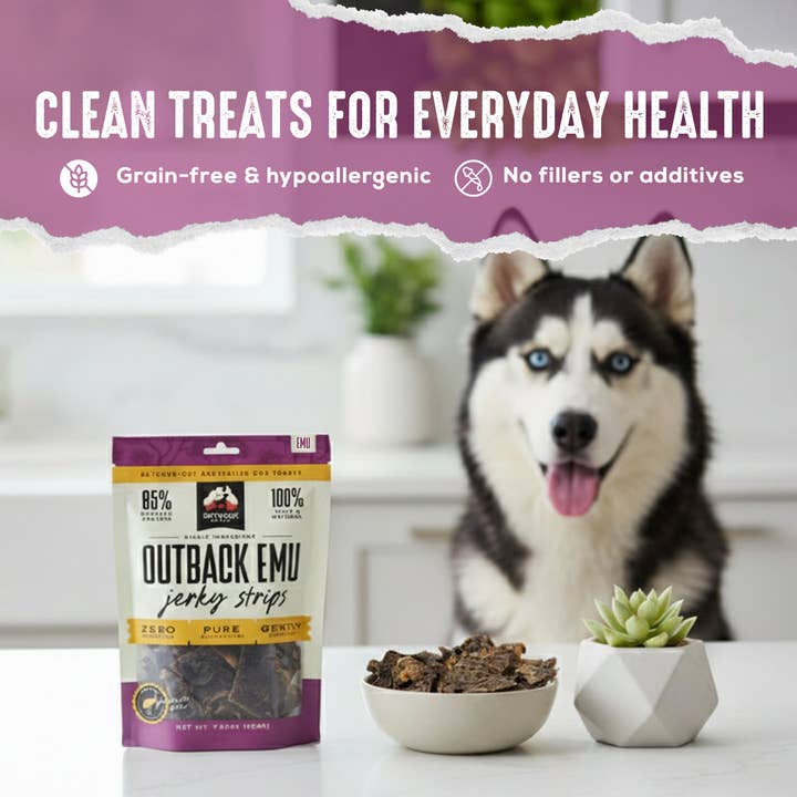 Outback Bones - Wholesale Pet Treats - Dog - Outback Emu Jerky Strips4