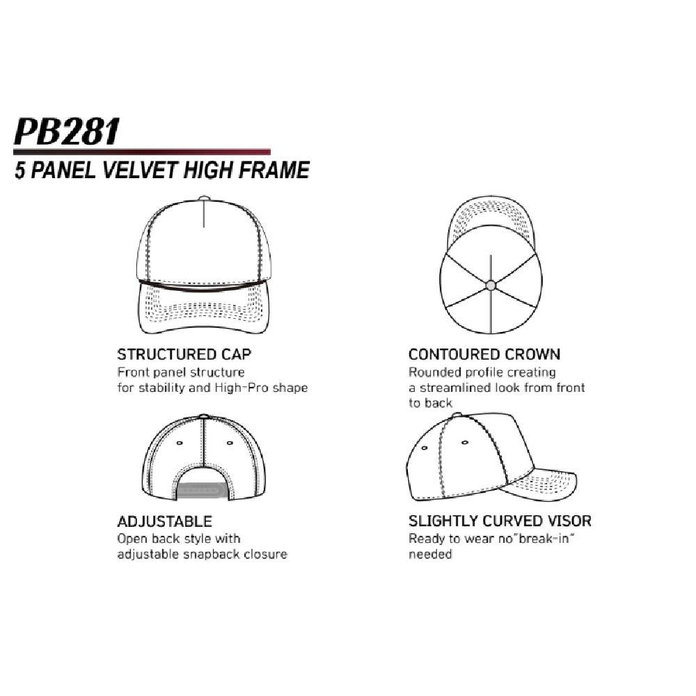 DOBBI - Wholesale Baseball Cap - Unisex - 5-Panel Velvet Rope Snapback8