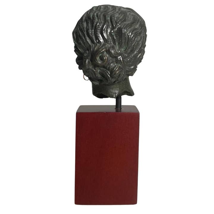 Museum Wholesale Inc - Venta al por mayor Escultura - Estatua de busto en miniatura de diosa romana con cabeza de Venus, Afrodita y pendiente