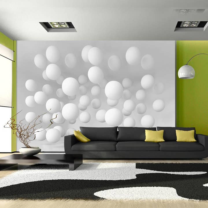 Achtergrond - Dance of the Molecules voor wholesale door IlyDecor