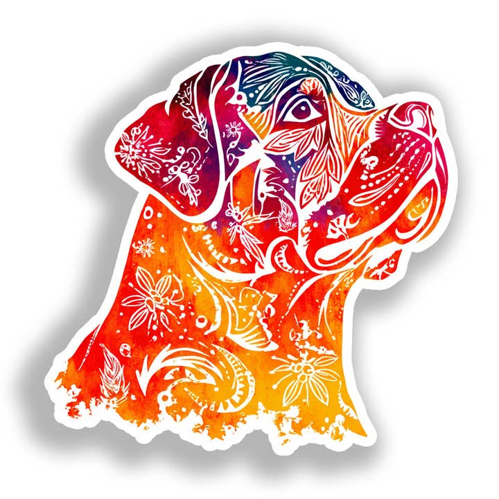 Rottweiler Hund Dekal Klistermärke # A018249 för wholesale av Yoonek Graphics