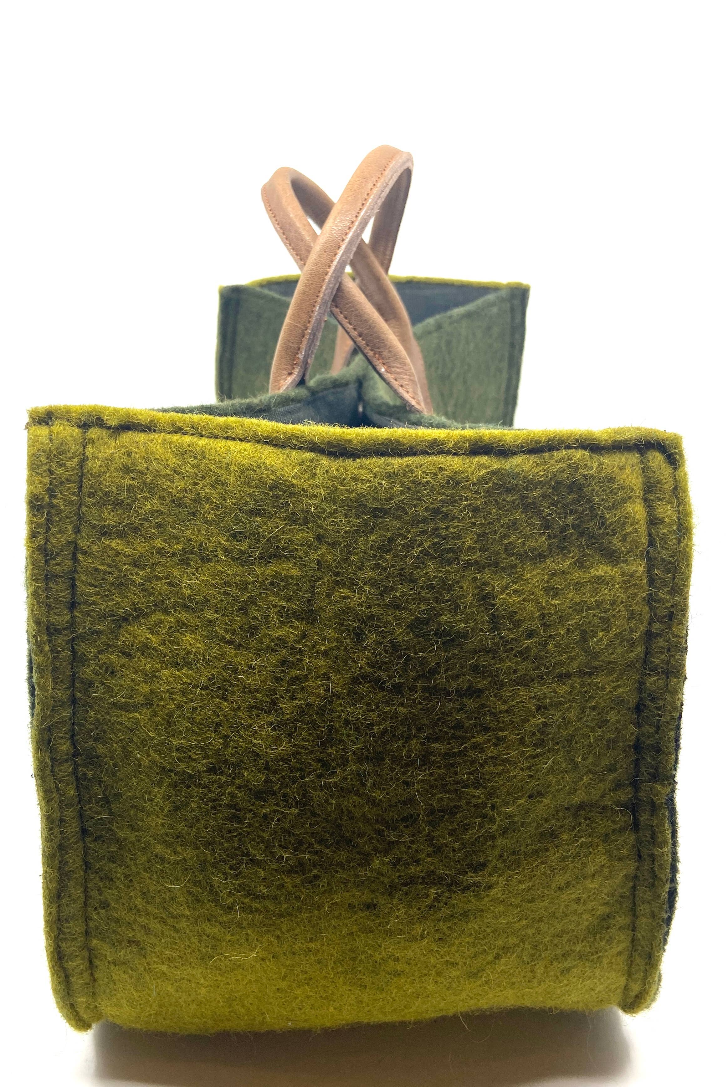 Fibres of Life - Wool & Felt - Wholesale Tote Bag - Women's - The Grab-&-Go Carry All | Felt Wool Tote Bag | Soft Yarn Bag37