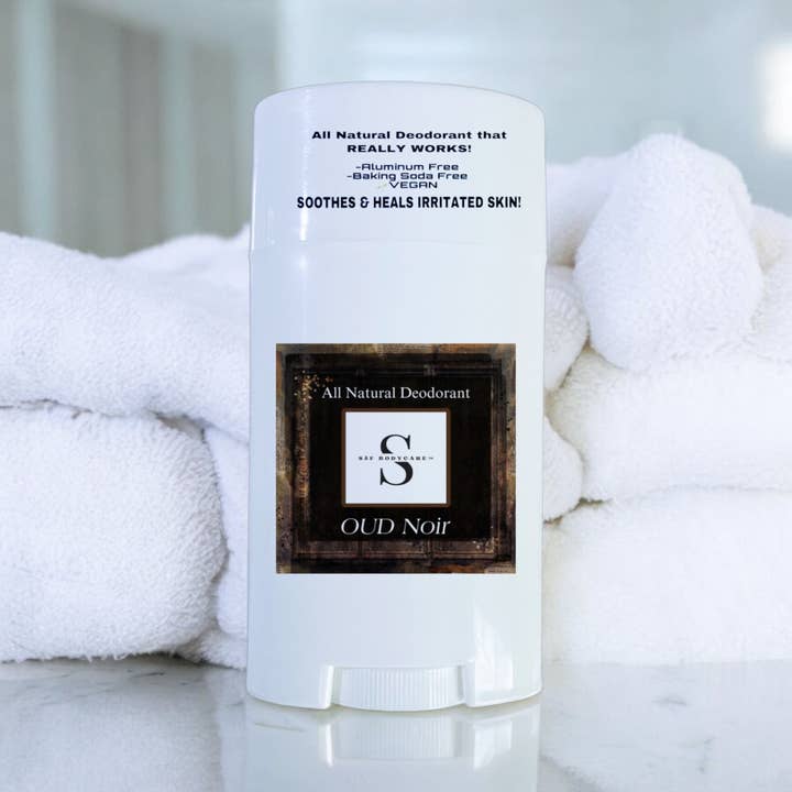 SÄ€F Body Care - Wholesale Deodorant - Unisex - Oud Noir Natural Deodorant, Aluminum Free, Vegan 7
