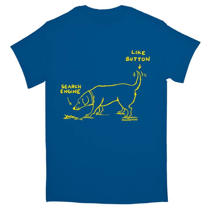 Dog Search Engine T-Shirt for wholesale by Northern Sun