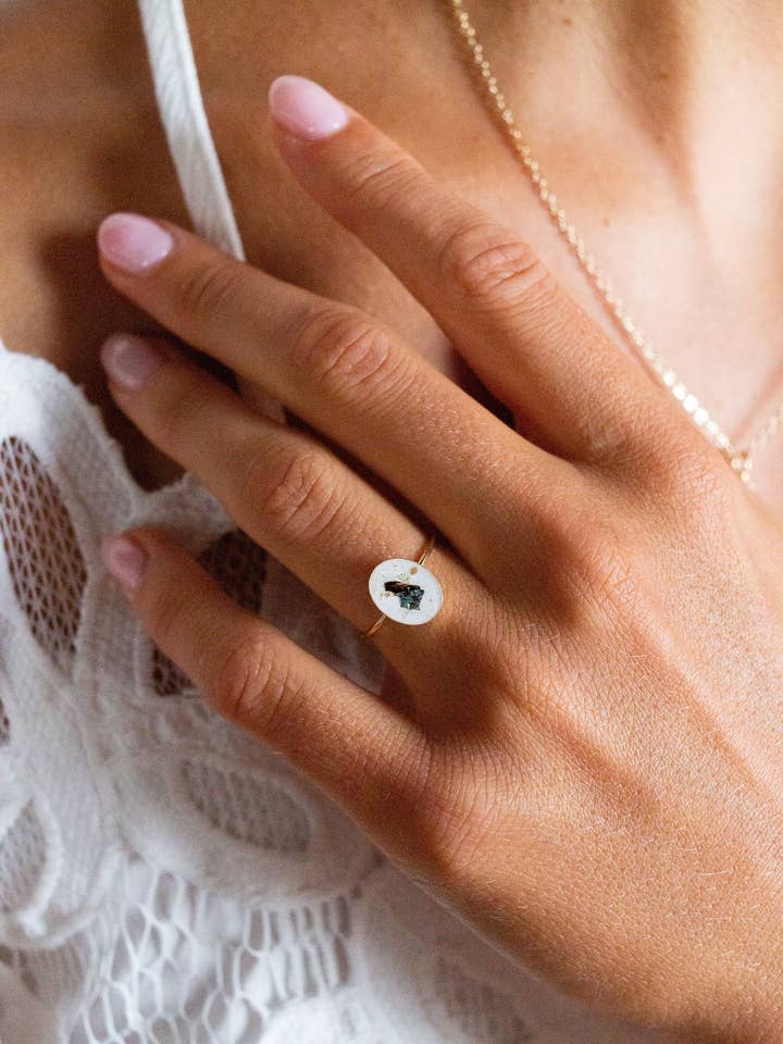 Metamorphia Ring | 14k Gold-Filled for wholesale by Bohemian and Bouj