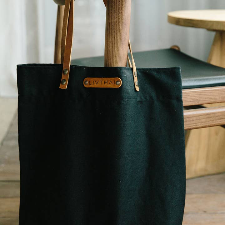 LIV THAI - Wholesale Tote Bag - Women's - Classic Black4