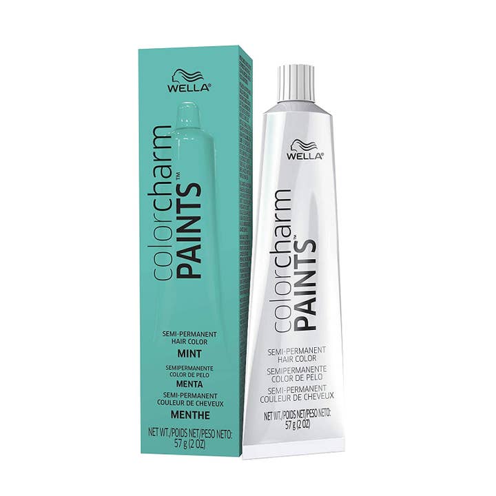 KT Supply - Wholesale Hair Dye - Wella Color Charm Paints Semi-Permanent Haircolor Mint 2 Oz.