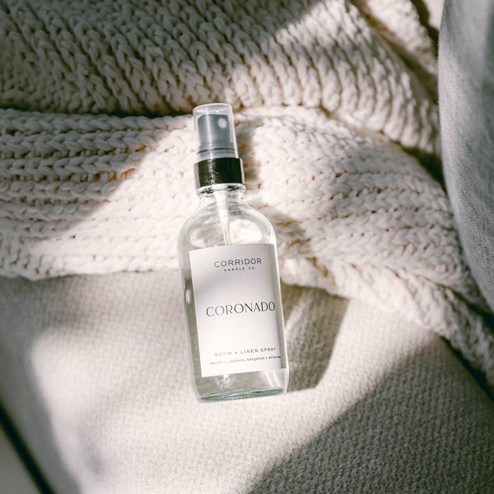 Corridor Candle Co. - Wholesale Room & Linen Spray - Coronado Room + Linen Spray1
