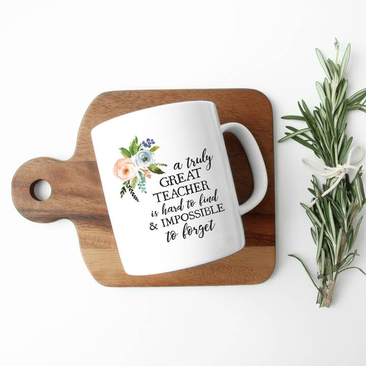 Canary Road - Vente Tasse à café - Tasse Great Teachers, cadeau d'appréciation pour professeur1