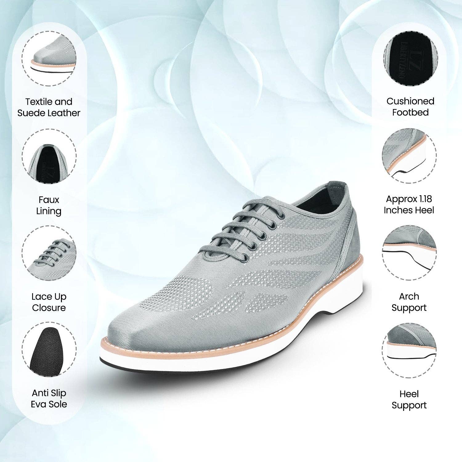 LIBERTYZENO - Wholesale Loafers - Men's - Lava Singh Mens Casual Textile Printed Buckle Shoes19