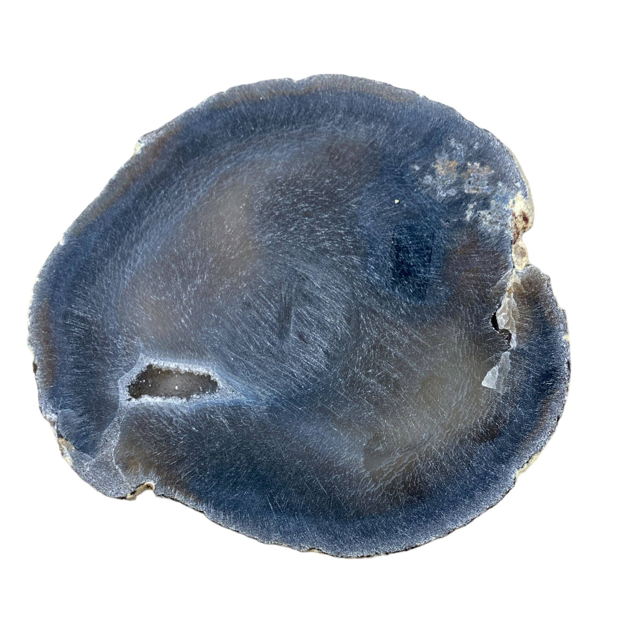 Foliesbijoux – wholesale Dekorativ tallrik/fat/skål – Botswana Agat plack med ankatryck1