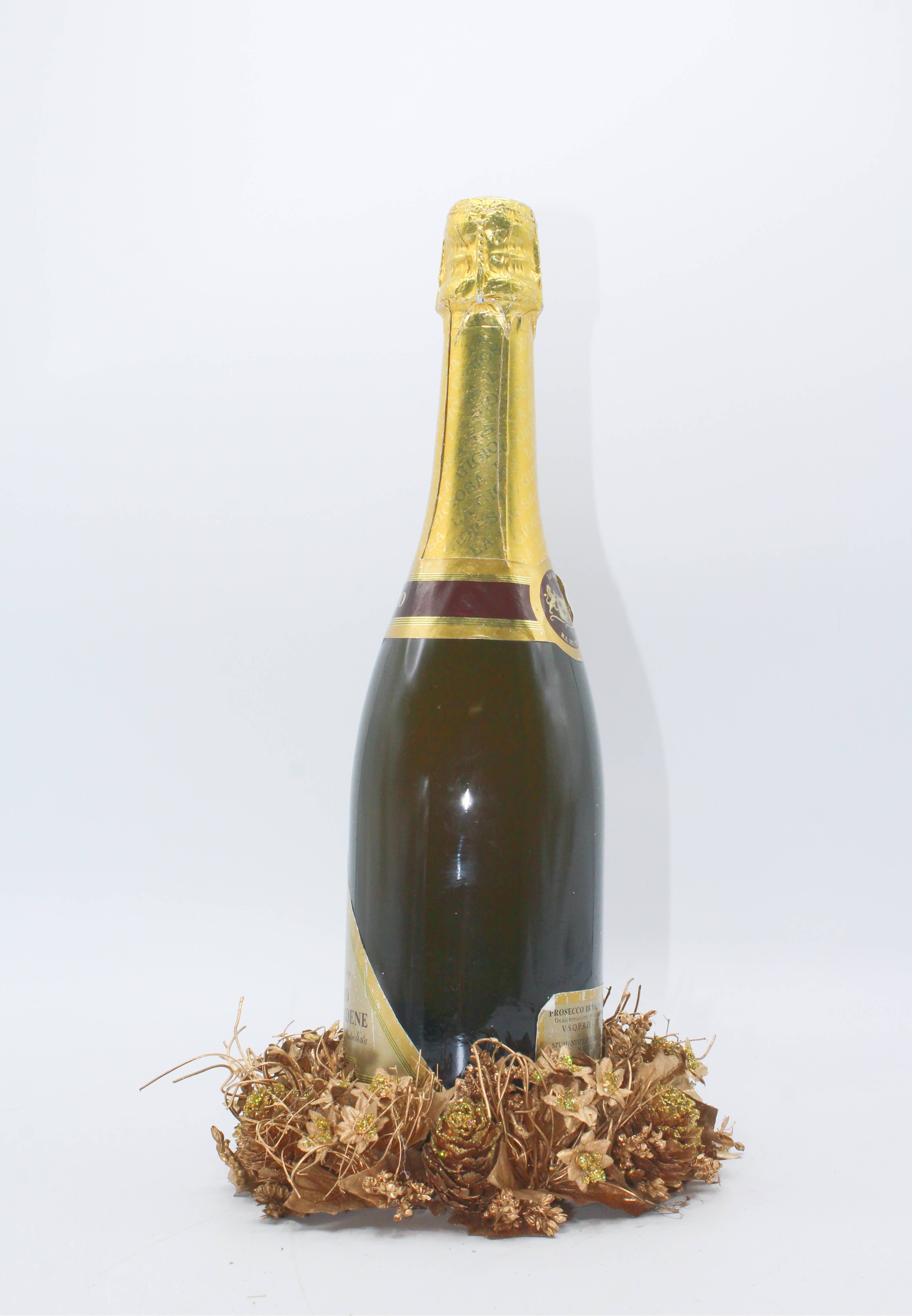 Fioretto Renato S.r.l. - Wholesale Christmas Decoration - Box of 6 chaplets with stars, pine cones in antique gold and silver7