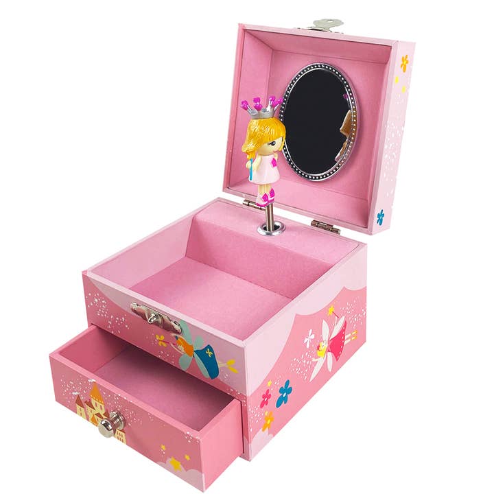TROUSSELIER SAS - Wholesale Music Box - Kids & Baby - Princesses Music Cube Set1